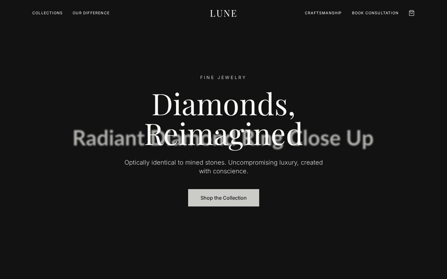 Replit's Lune landing page